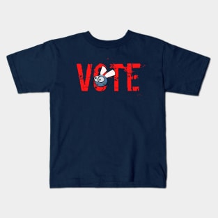 VOTE - Fly Vote Vice Presidential Election Debate Kids T-Shirt